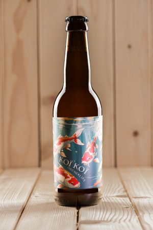 koi-koi-oatmeal-ipa-kveik-6-5.jpg Bouteille de Koï Koï, Oatmeal IPA artisanale à 6,5 % au corps soyeux